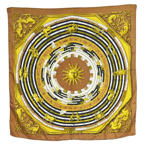 hermes constellation scarf|Hermes astrologie scarf.